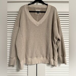 American Eagle Oversized Waffle Thermal